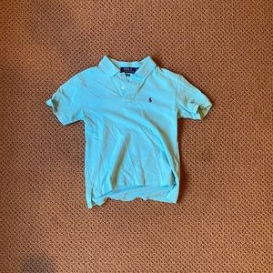 Teal Kids Ralph Lauren polo shirt